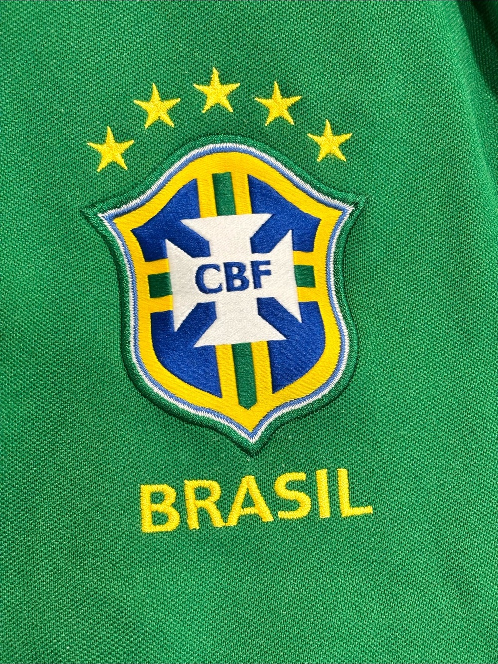 Nike Brazil CBF Soccer Full Zip Track Jacket Green Yellow Small - Picture 3 of 13